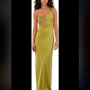 NWT MAYGEL CORONEL Afelio Bodydress in Pascolo Green. brand New